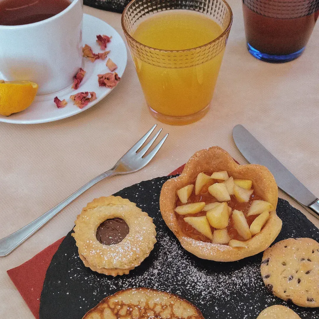 Colazione servita al tavolo