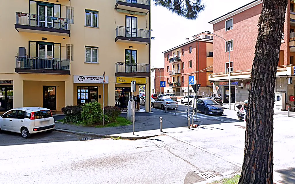 La zona di Via della Repubblica