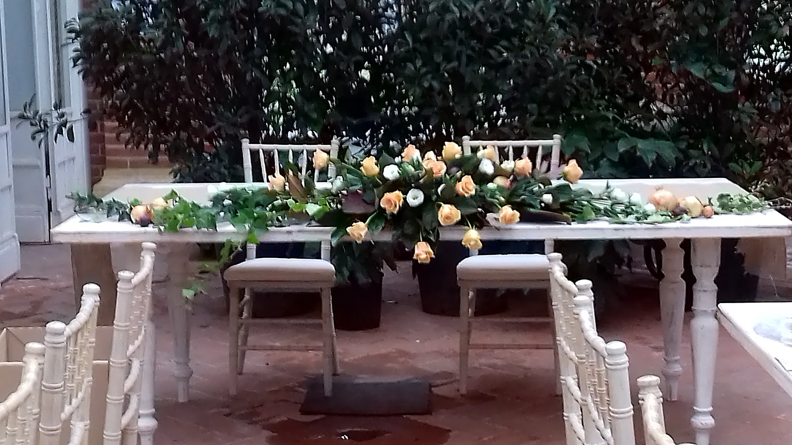 Allestimento floreale condiviso dal proprietario